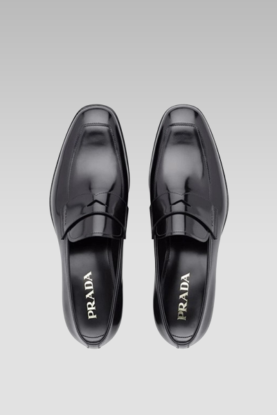 Prada Shiny Brushed Loafer