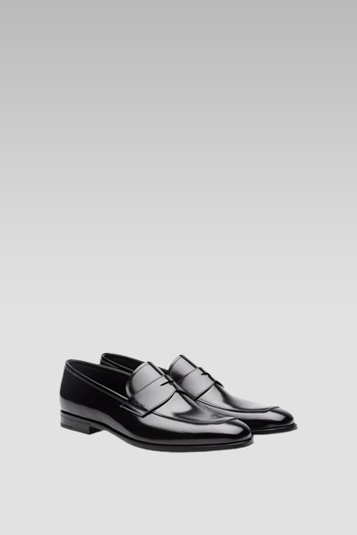 Prada Shiny Brushed Loafer